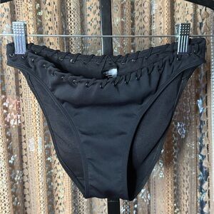 NWOT Good American Black Swim Bottoms
